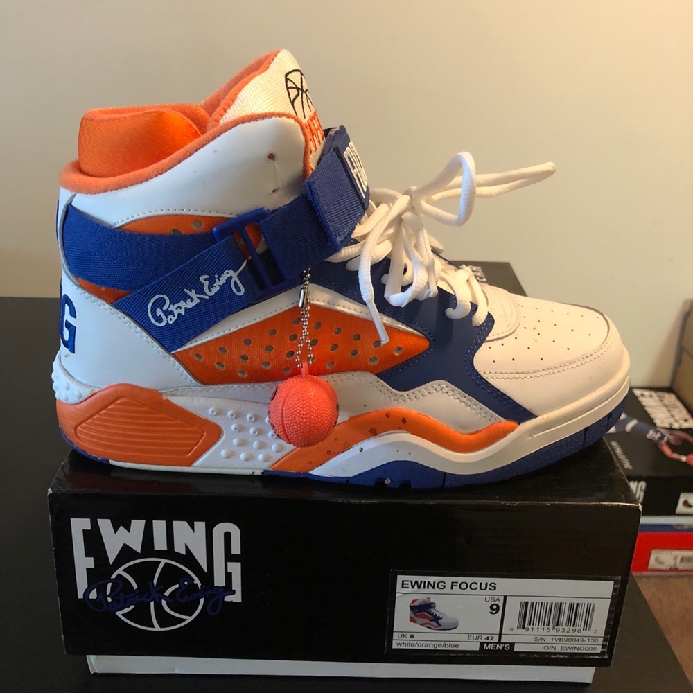 PATRICK EWING FOCUS “White/Orange/Blue”